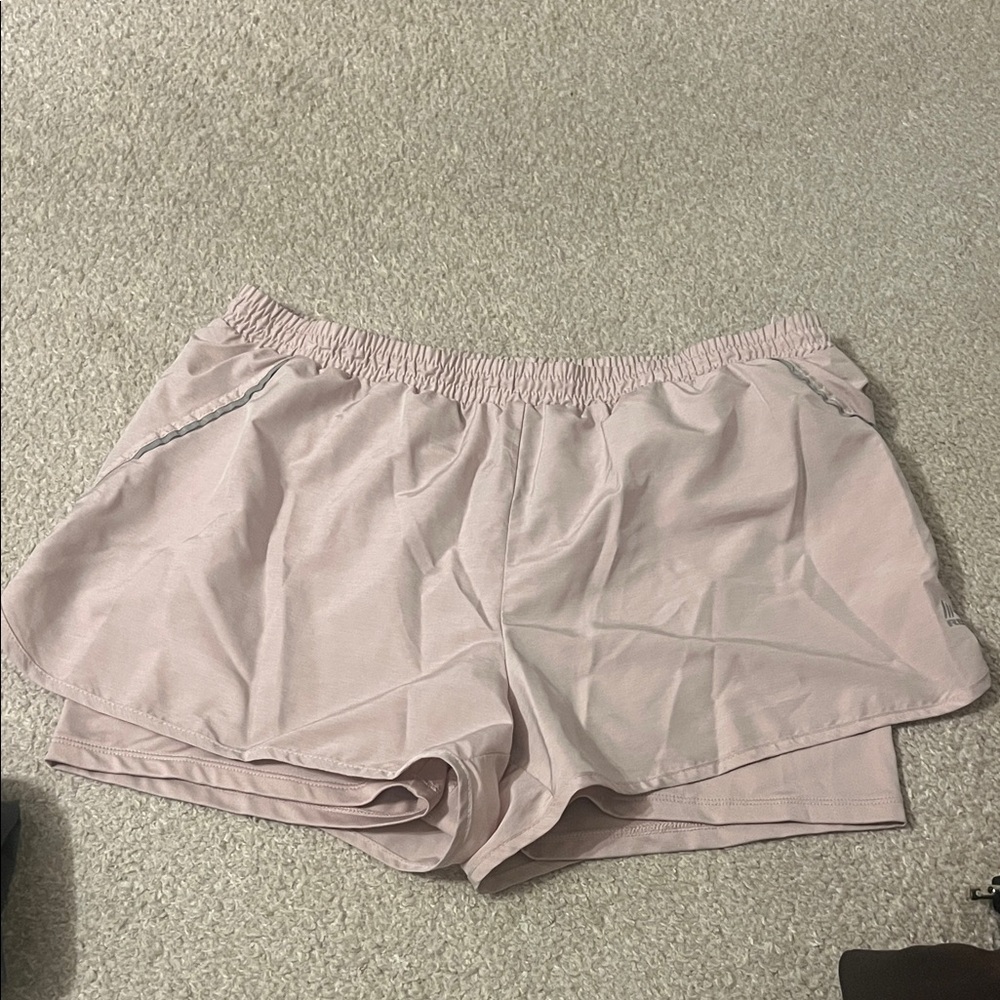 RBX Soft Pink Workout Shorts